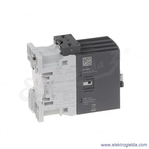 Stycznik AF26-40-00-11 24-60V AC/DC, 11KW/400V 26A AC-3, 45A AC-1, 4-polowy Stycznik AF26-40-00-11 24-60V AC/DC, 11KW/400V 26A AC-3, 45A AC-1, 4-polowy