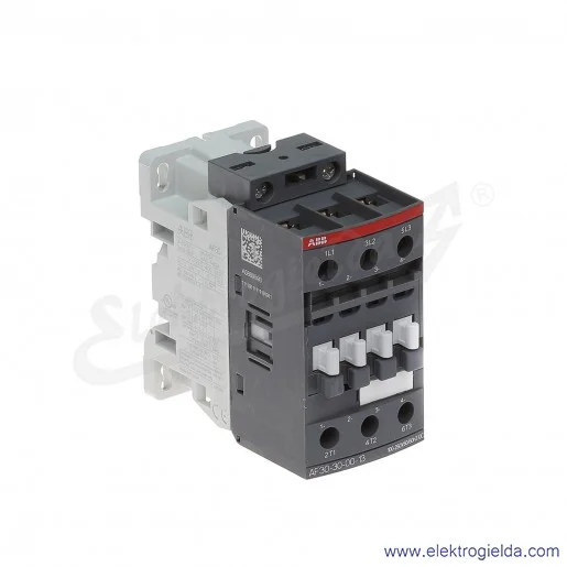 Stycznik AF30-30-00-13 100-250V AC/DC, 15KW/400V 32A AC-3, 50A AC-1, 3-polowy Stycznik AF30-30-00-13 100-250V AC/DC, 15KW/400V 32A AC-3, 50A AC-1, 3-polowy