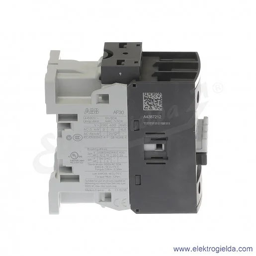 Stycznik AF30-30-00-13 100-250V AC/DC, 15KW/400V 32A AC-3, 50A AC-1, 3-polowy Stycznik AF30-30-00-13 100-250V AC/DC, 15KW/400V 32A AC-3, 50A AC-1, 3-polowy