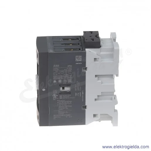 Stycznik AF52-30-00-11 24-60V AC/DC, 22KW/400V 53A AC-3, 100A AC-1, 3-polowy Stycznik AF52-30-00-11 24-60V AC/DC, 22KW/400V 53A AC-3, 100A AC-1, 3-polowy