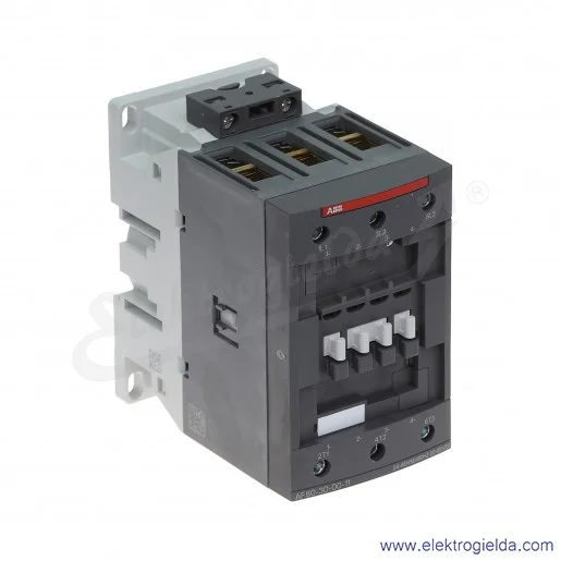 Stycznik AF80-30-00-11 24-60V AC/DC, 37KW/400V 80A AC-3, 125A AC-1, 3-polowy Stycznik AF80-30-00-11 24-60V AC/DC, 37KW/400V 80A AC-3, 125A AC-1, 3-polowy
