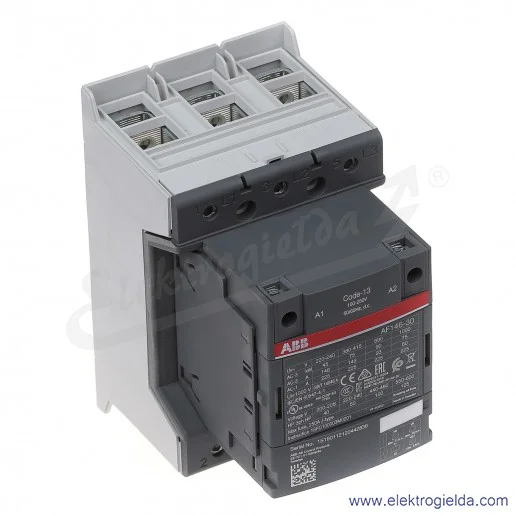 Stycznik AF146-30-00-13 100-250V AC/DC, 75KW/400V 146A AC-3, 225A AC-1, 3-polowy Stycznik AF146-30-00-13 100-250V AC/DC, 75KW/400V 146A AC-3, 225A AC-1, 3-polowy
