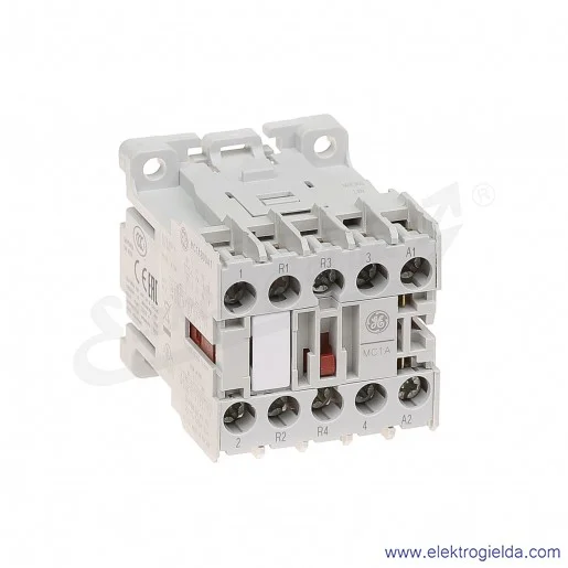 Stycznik MC1AB00AT6 230V AC 50/60 HZ, 2NO+2NC, 4KW/400V AC-3, 20A AC-1, 4-polowy Stycznik MC1AB00AT6 230V AC 50/60 HZ, 2NO+2NC, 4KW/400V AC-3, 20A AC-1, 4-polowy