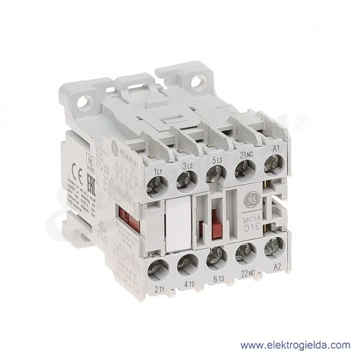 Stycznik MC1A301AT1 24V AC 50/60 HZ, 1NC, 4KW/400V AC-3, 20A AC-1, 3-polowy Stycznik MC1A301AT1 24V AC 50/60 HZ, 1NC, 4KW/400V AC-3, 20A AC-1, 3-polowy