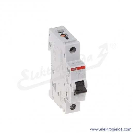 Wyłącznik nadprądowy S201-C1 1P C 1A AC 6kA Wyłącznik nadprądowy S201-C1 1P C 1A AC 6kA