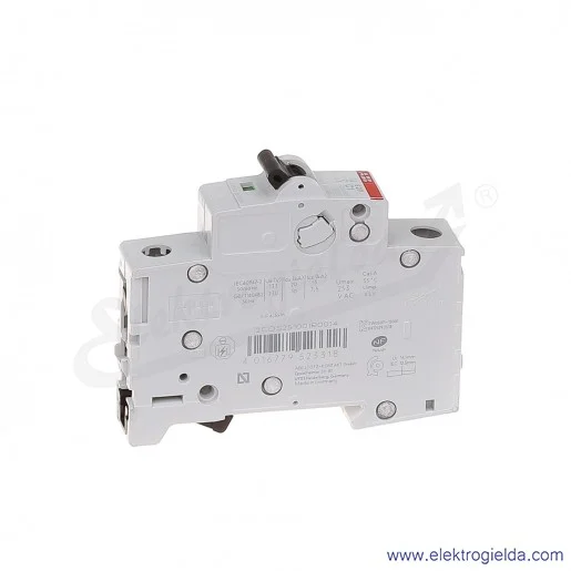 Wyłącznik nadprądowy S201-C1 1P C 1A AC 6kA Wyłącznik nadprądowy S201-C1 1P C 1A AC 6kA