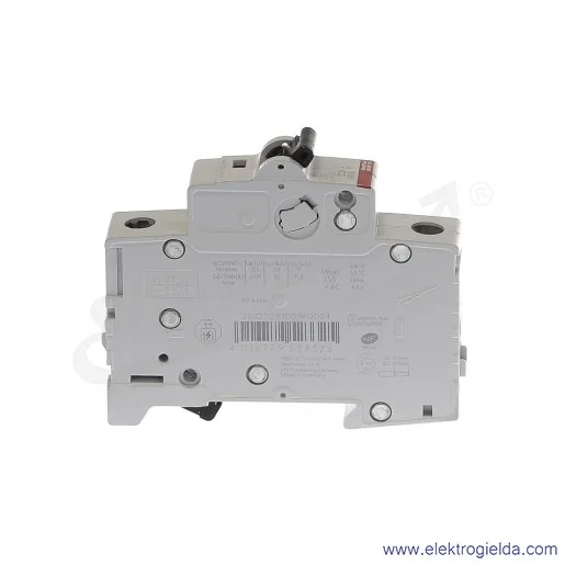 Wyłącznik nadprądowy S201-C2 1P C 2A AC 6kA Wyłącznik nadprądowy S201-C2 1P C 2A AC 6kA