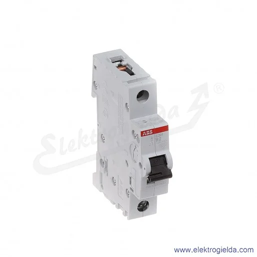 Wyłącznik nadprądowy S201-B2 1P B 2A AC 6kA Wyłącznik nadprądowy S201-B2 1P B 2A AC 6kA