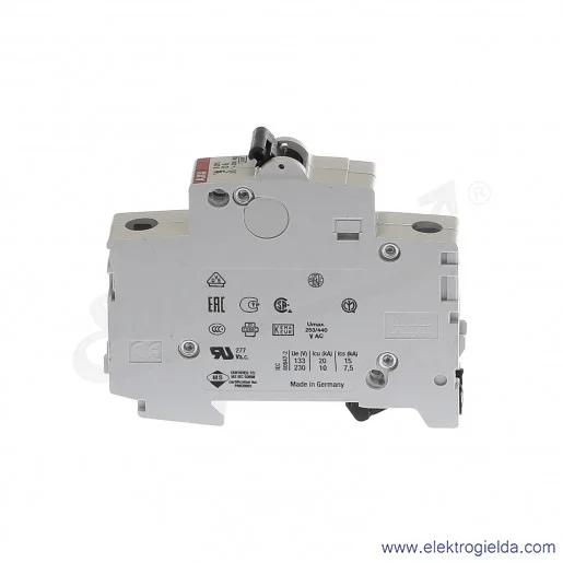 Wyłącznik nadprądowy S201-D6 1P D 6A AC 6kA Wyłącznik nadprądowy S201-D6 1P D 6A AC 6kA