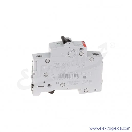 Wyłącznik nadprądowy S201-C10 1P C 10A AC 6kA Wyłącznik nadprądowy S201-C10 1P C 10A AC 6kA