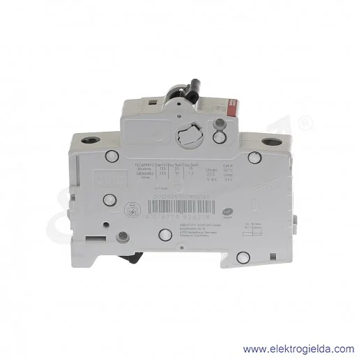 Wyłącznik nadprądowy S201-B4 1P B 4A AC 6kA Wyłącznik nadprądowy S201-B4 1P B 4A AC 6kA