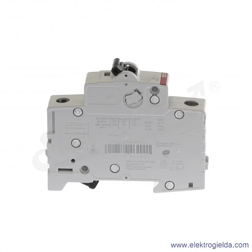 Wyłącznik nadprądowy S201-B6 1P B 6A AC 6kA Wyłącznik nadprądowy S201-B6 1P B 6A AC 6kA