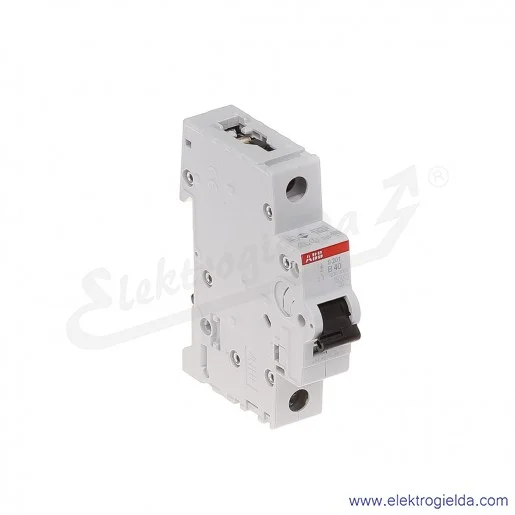 Wyłącznik nadprądowy S201-B40 1P B 40A AC 6kA Wyłącznik nadprądowy S201-B40 1P B 40A AC 6kA