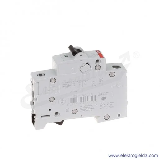 Wyłącznik nadprądowy S201-C32 1P C 32A AC 6kA Wyłącznik nadprądowy S201-C32 1P C 32A AC 6kA