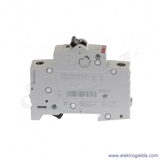 Wyłącznik nadprądowy S201-C32 1P C 32A AC 6kA Wyłącznik nadprądowy S201-C32 1P C 32A AC 6kA