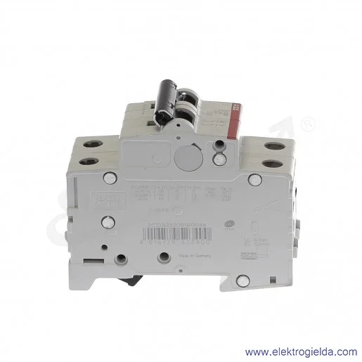 Wyłącznik nadprądowy S202-C4 2P C 4A AC 6kA Wyłącznik nadprądowy S202-C4 2P C 4A AC 6kA