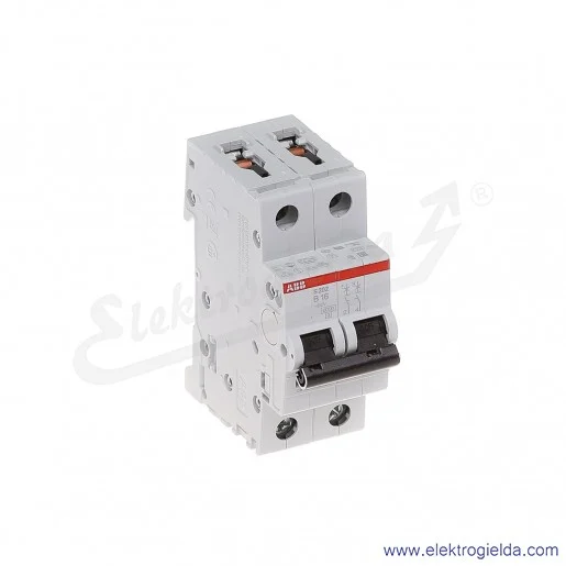 Wyłącznik nadprądowy S202-B16 2P B 16A AC 6kA Wyłącznik nadprądowy S202-B16 2P B 16A AC 6kA