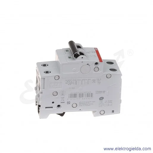 Wyłącznik nadprądowy S202-B16 2P B 16A AC 6kA Wyłącznik nadprądowy S202-B16 2P B 16A AC 6kA