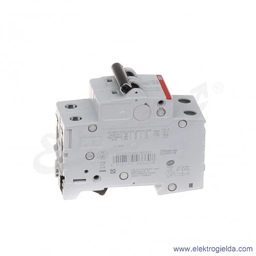 Wyłącznik nadprądowy S202-B10 2P B 10A AC 6kA Wyłącznik nadprądowy S202-B10 2P B 10A AC 6kA