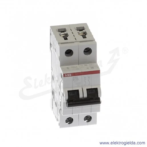 Wyłącznik nadprądowy S202-B25 2P B 25A AC 6kA Wyłącznik nadprądowy S202-B25 2P B 25A AC 6kA