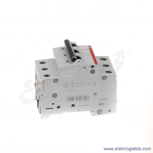 Wyłącznik nadprądowy S203-C2 3P C 2A AC 6kA Wyłącznik nadprądowy S203-C2 3P C 2A AC 6kA