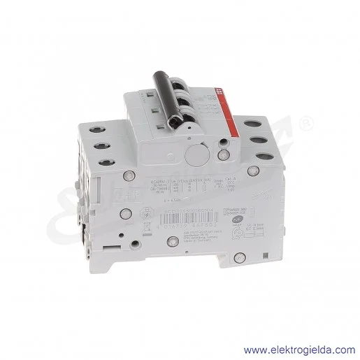 Wyłącznik nadprądowy S203-C10 3P C 10A AC 6kA Wyłącznik nadprądowy S203-C10 3P C 10A AC 6kA