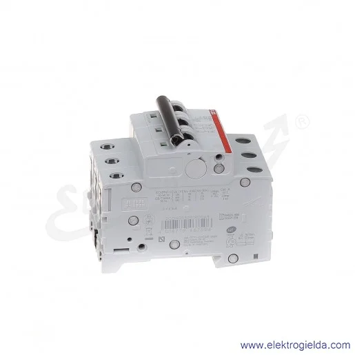 Wyłącznik nadprądowy S203-C6 3P C 6A AC 6kA Wyłącznik nadprądowy S203-C6 3P C 6A AC 6kA