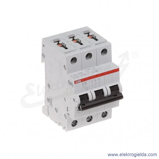 Wyłącznik nadprądowy S203-B10 3P B 10A AC 6kA Wyłącznik nadprądowy S203-B10 3P B 10A AC 6kA