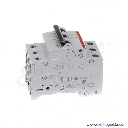 Wyłącznik nadprądowy S203-B10 3P B 10A AC 6kA Wyłącznik nadprądowy S203-B10 3P B 10A AC 6kA