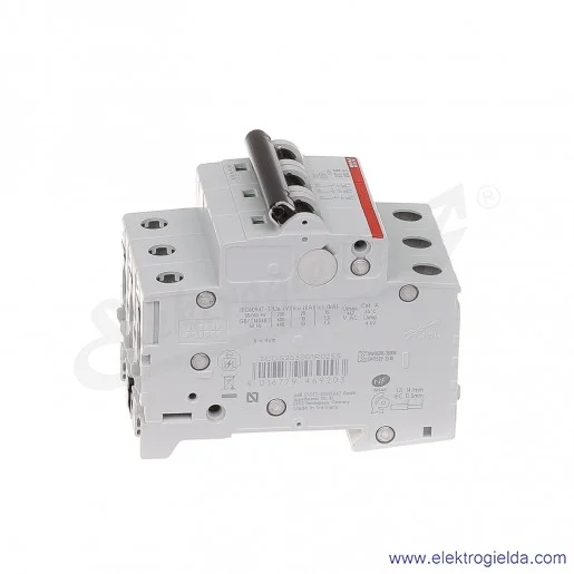 Wyłącznik nadprądowy S203-B25 3P B 25A AC 6kA Wyłącznik nadprądowy S203-B25 3P B 25A AC 6kA