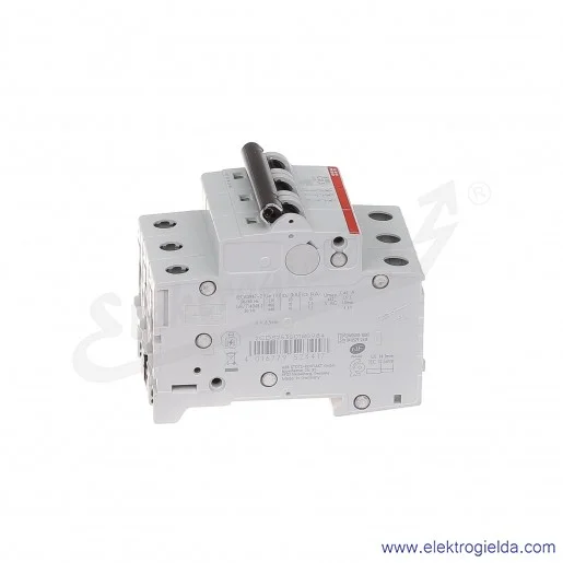 Wyłącznik nadprądowy S203-C0.5 3P C 0.5A AC 6kA Wyłącznik nadprądowy S203-C0.5 3P C 0.5A AC 6kA