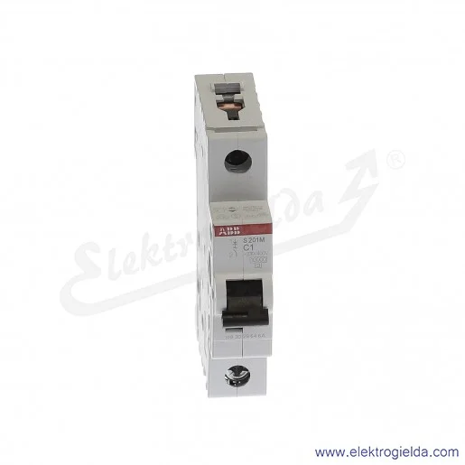 Wyłącznik nadprądowy S201M-C1 1P C 1A AC 10kA Wyłącznik nadprądowy S201M-C1 1P C 1A AC 10kA