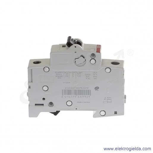 Wyłącznik nadprądowy S201M-C1 1P C 1A AC 10kA Wyłącznik nadprądowy S201M-C1 1P C 1A AC 10kA