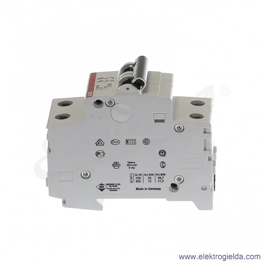 Wyłącznik nadprądowy S202M-C1 2P C 1A AC 10kA Wyłącznik nadprądowy S202M-C1 2P C 1A AC 10kA