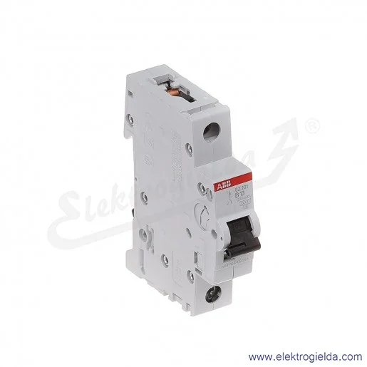 Wyłącznik nadprądowy SZ201-B13 1P B 13A AC 6kA Wyłącznik nadprądowy SZ201-B13 1P B 13A AC 6kA