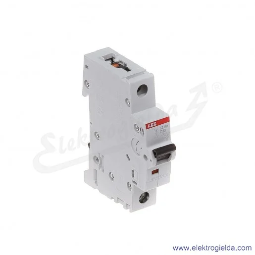 Wyłącznik nadprądowy SZ201-C10 1P C 10A AC 6kA Wyłącznik nadprądowy SZ201-C10 1P C 10A AC 6kA