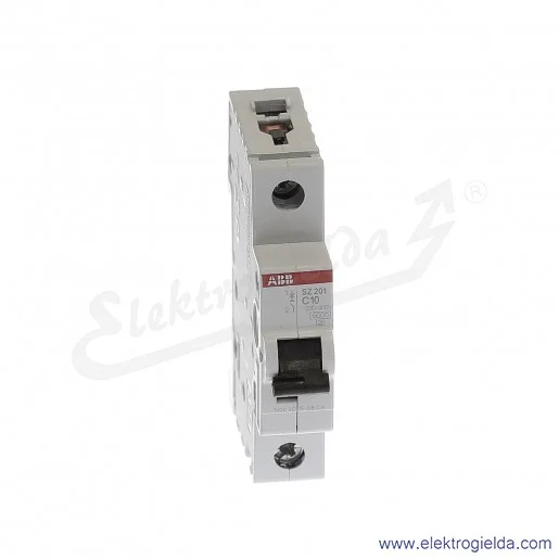 Wyłącznik nadprądowy SZ201-C10 1P C 10A AC 6kA Wyłącznik nadprądowy SZ201-C10 1P C 10A AC 6kA
