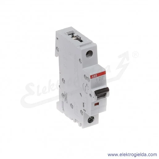 Wyłącznik nadprądowy SZ201-B20 1P B 20A AC 6kA Wyłącznik nadprądowy SZ201-B20 1P B 20A AC 6kA