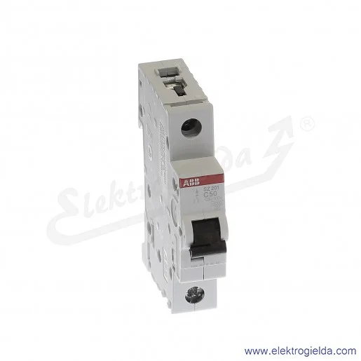 Wyłącznik nadprądowy SZ201-C50 1P C 50A AC 6kA Wyłącznik nadprądowy SZ201-C50 1P C 50A AC 6kA