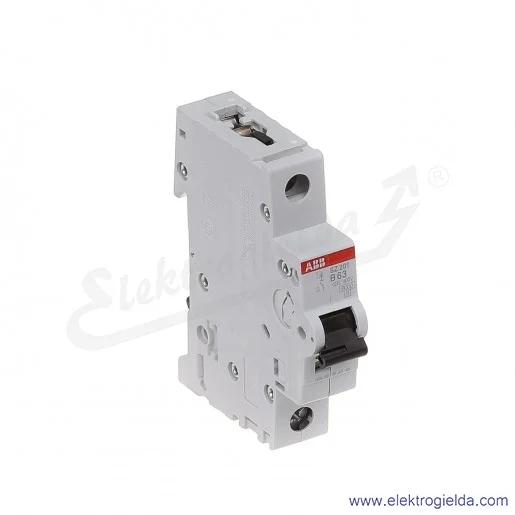 Wyłącznik nadprądowy SZ201-B63 1P B 63A AC 6kA Wyłącznik nadprądowy SZ201-B63 1P B 63A AC 6kA
