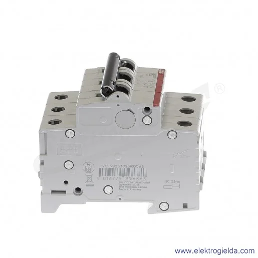 Wyłącznik nadprądowy SZ203-B6 3P B 6A AC 6kA Wyłącznik nadprądowy SZ203-B6 3P B 6A AC 6kA