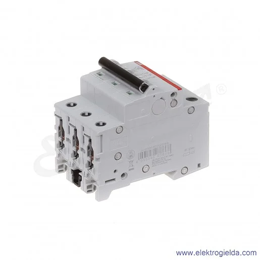 Wyłącznik nadprądowy SZ203-C16 3P C 16A AC 6kA Wyłącznik nadprądowy SZ203-C16 3P C 16A AC 6kA