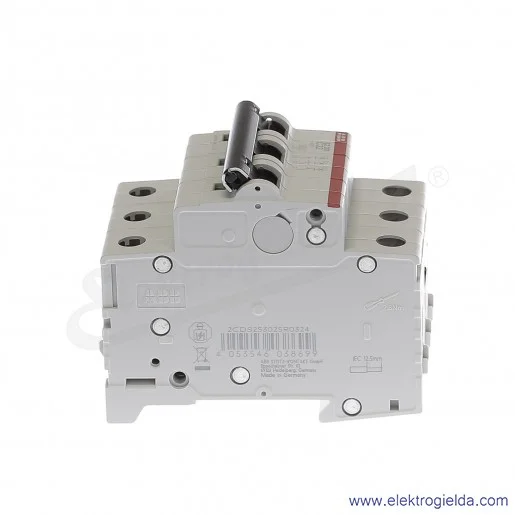 Wyłącznik nadprądowy SZ203-C32 3P C 32A AC 6kA Wyłącznik nadprądowy SZ203-C32 3P C 32A AC 6kA