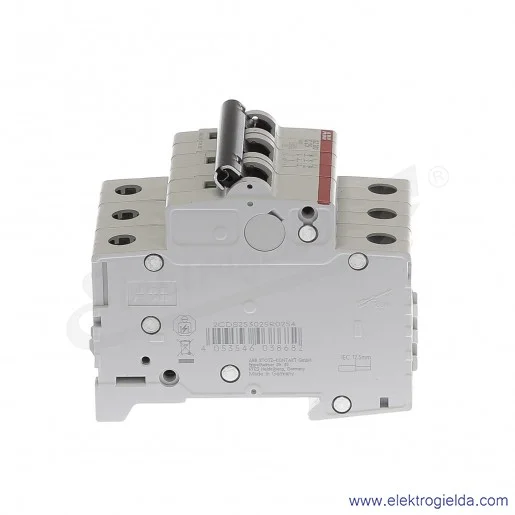 Wyłącznik nadprądowy SZ203-C25 3P C 25A AC 6kA Wyłącznik nadprądowy SZ203-C25 3P C 25A AC 6kA