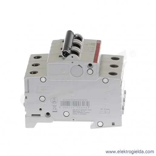 Wyłącznik nadprądowy SZ203-B25 3P B 25A AC 6kA Wyłącznik nadprądowy SZ203-B25 3P B 25A AC 6kA