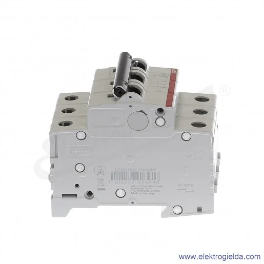 Wyłącznik nadprądowy SZ203-B20 3P B 20A AC 6kA Wyłącznik nadprądowy SZ203-B20 3P B 20A AC 6kA