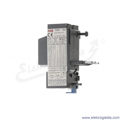 Przekaźnik termiczny TA25DU-0.63 0.4-0.63 A Przekaźnik termiczny TA25DU-0.63 0.4-0.63 A