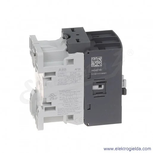 Stycznik AF38-30-00-13 100-250V AC/DC, 18.5KW/400V 38A AC-3, 50A AC-1, 3-polowy Stycznik AF38-30-00-13 100-250V AC/DC, 18.5KW/400V 38A AC-3, 50A AC-1, 3-polowy