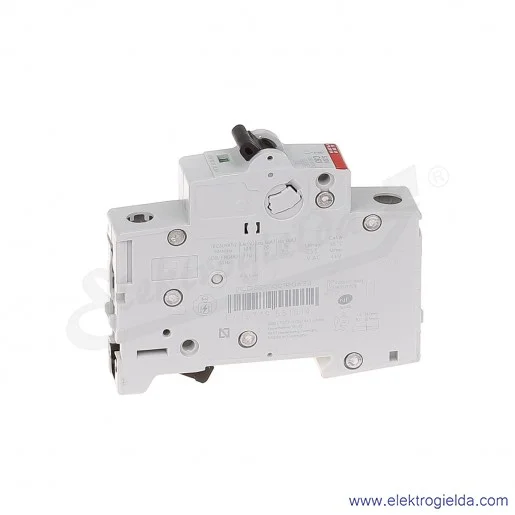 Wyłącznik nadprądowy S201-C63 1P C 63A AC 6kA Wyłącznik nadprądowy S201-C63 1P C 63A AC 6kA