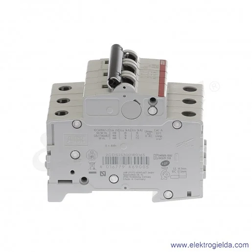 Wyłącznik nadprądowy S203-B16 3P B 16A AC 6kA Wyłącznik nadprądowy S203-B16 3P B 16A AC 6kA